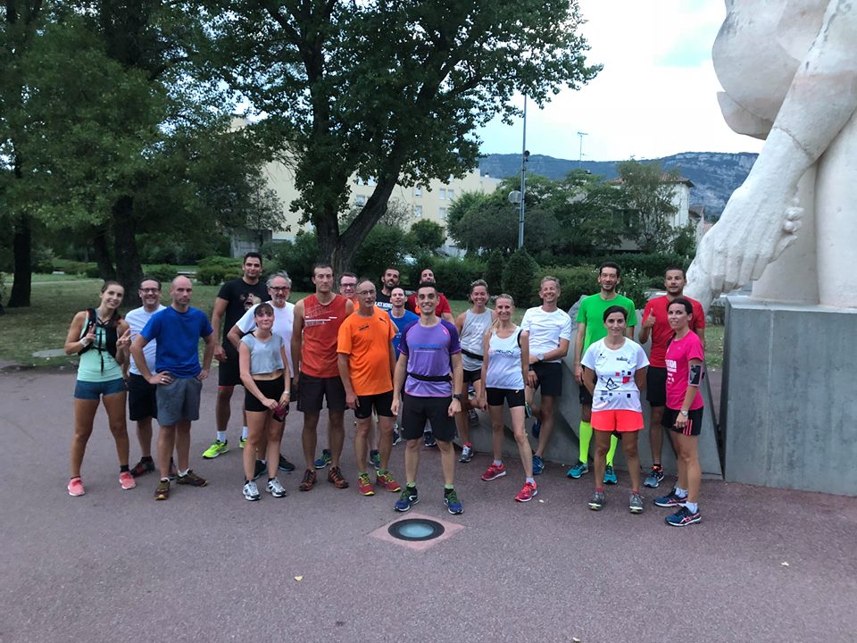 Sortie running du mercredi 22/08/2018