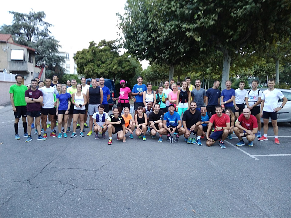 Sortie testing des chaussures Hoka + reconnaissance du parcours Vitaville - 05/09/2018 (53 personnes) 