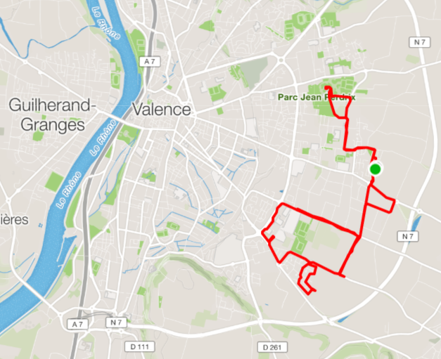 Parcours du cerf