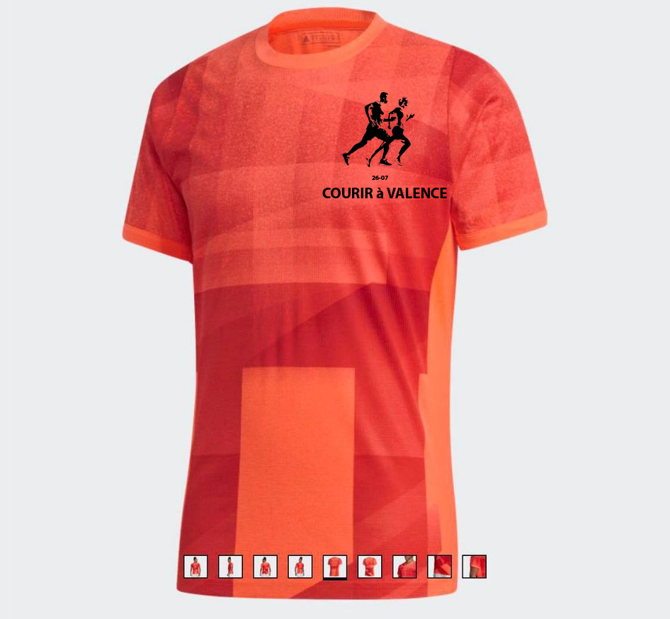 T-shirt Courir à Valence