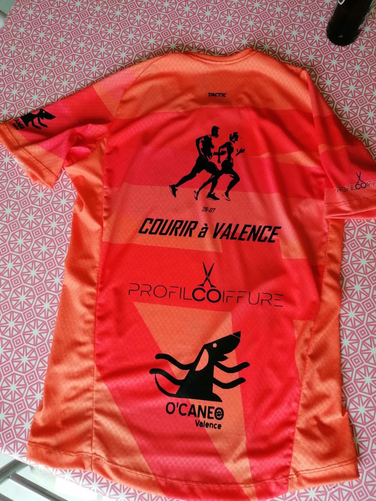 T-shirts Courir à Valence saison 2020-2021