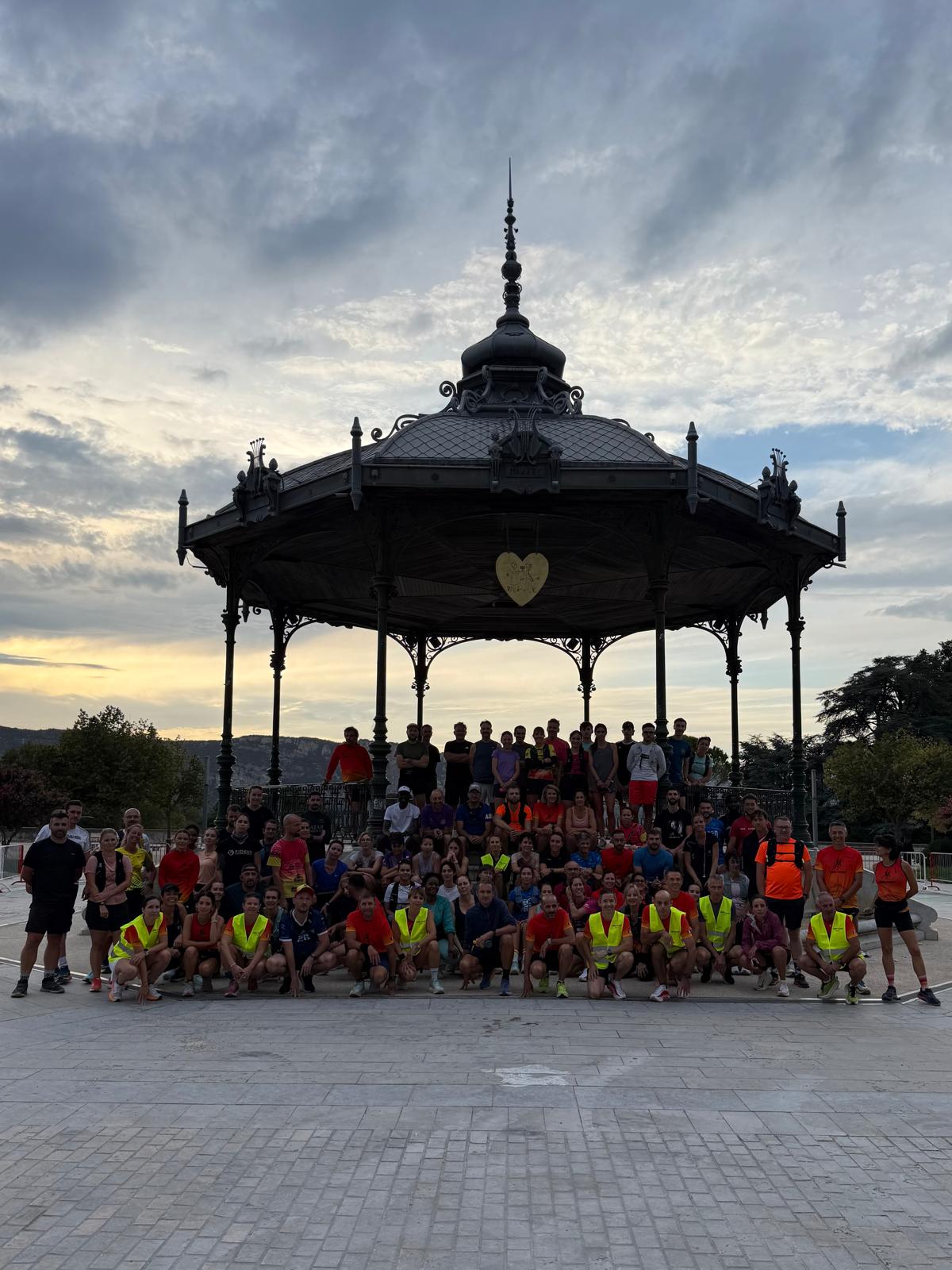 Reconnaissance du parcours des 10 km de Valence